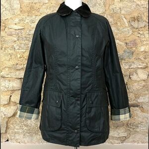 Barbour Beadnell Wax Jacket Waxed Acorn Defence
